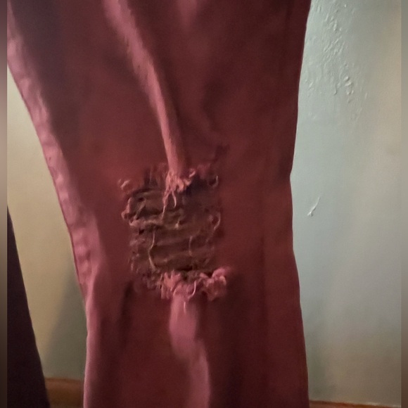 Altered State Flare High Waist Distressed Jeans Size 26 Small - Picture 5 of 7